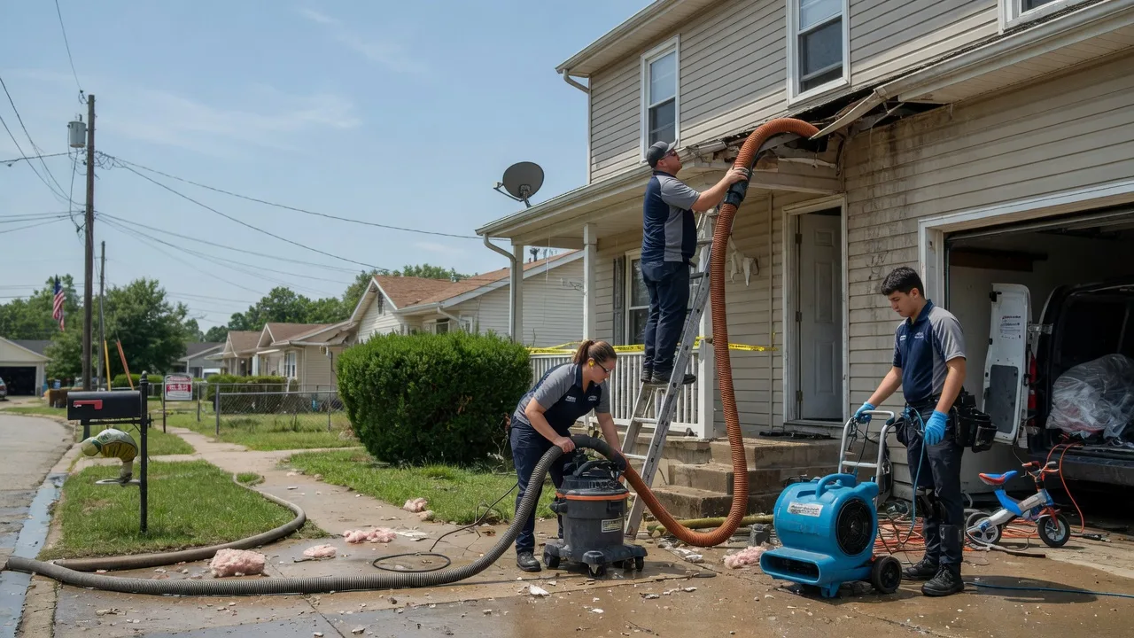 Water Damage Restoration in Spencerville, IN near me